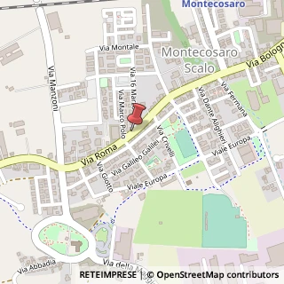 Mappa Via Roma,  92, 62010 Montecosaro, Macerata (Marche)
