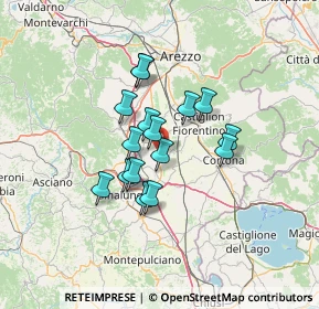 Mappa Via Giovanni Falcone, 52045 Foiano della Chiana AR, Italia (10.07688)