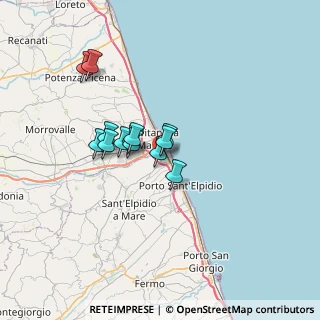 Mappa Via Fratte, 63821 Sant'Elpidio a Mare FM, Italia (5.02846)