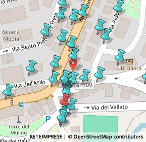 Mappa Via Antonio Gramsci, 62010 Treia MC, Italia (0.06)