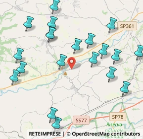 Mappa Via Ettore Majorana, 62010 Pollenza MC, Italia (4.9795)