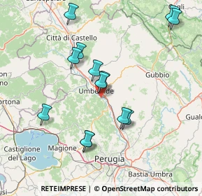 Mappa Località Badia di Monte Corona, 06019 Umbertide PG, Italia (15.70308)