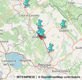 Mappa Località Badia di Monte Corona, 06019 Umbertide PG, Italia (20.38273)