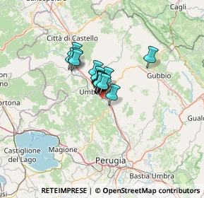 Mappa Località Badia di Monte Corona, 06019 Umbertide PG, Italia (6.788)