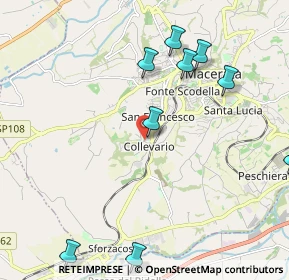 Mappa Montecassiano, 62100 Macerata MC, Italia (2.85)