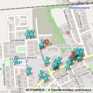 Mappa Via verdi, 62010 Montecosaro MC, Italia (0.15926)