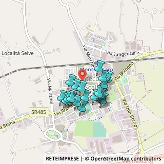 Mappa Via verdi, 62010 Montecosaro MC, Italia (0.344)