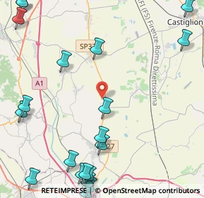 Mappa Strada Provinciale 327 km 14, 52045 Foiano della Chiana AR, Italia (6.728)