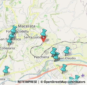 Mappa Via Luigi Bertelli, 62100 Macerata MC, Italia (2.83077)