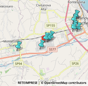 Mappa Via Piero Gobetti, 62010 Civitanova Marche MC, Italia (2.12091)