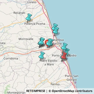 Mappa Via Enzo Ferrari, 62012 Zona Industriale MC, Italia (5.23308)