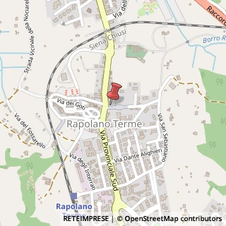 Mappa Piazzale Repubblica, 53040 Rapolano Terme, Siena (Toscana)