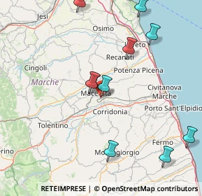 Mappa Via Domenico Costanzi, 62100 Macerata MC, Italia (28.53)