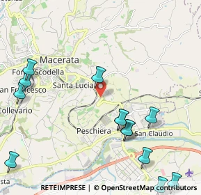 Mappa Via Domenico Costanzi, 62100 Macerata MC, Italia (2.83)