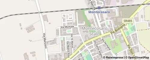 Mappa Montecosaro
