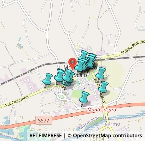 Mappa Via Eugenio Montale, 62010 Montecosaro MC, Italia (0.509)