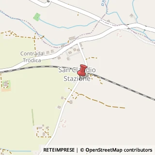 Mappa Contrada Trodica, 41, 62014 San Claudio Stazione-trodica MC, Italia, 62014 Corridonia, Macerata (Marche)