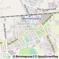 Hartă Montecosaro