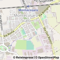 Kaart Montecosaro