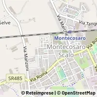 地图 Montecosaro