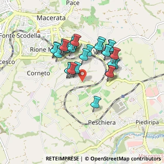 Mappa Contrada Vallebona, 62100 Macerata MC, Italia (0.77586)