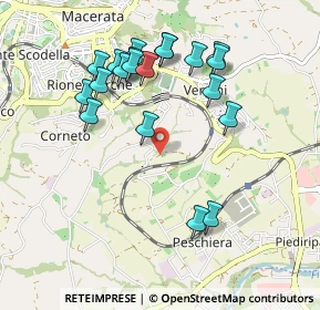 Mappa Contrada Vallebona, 62100 Macerata MC, Italia (1.012)