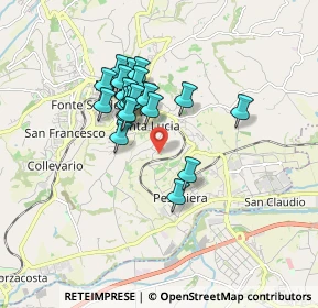 Mappa Contrada Vallebona, 62100 Macerata MC, Italia (1.416)