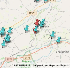 Mappa Via Giuseppe Ungaretti, 62100 Macerata MC, Italia (5.306)