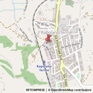 Mappa Via degli Interrati, 12, 53040 Rapolano Terme, Siena (Toscana)