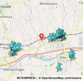 Mappa Via Massimo D'Antona, 62010 Montecosaro MC, Italia (2.3195)