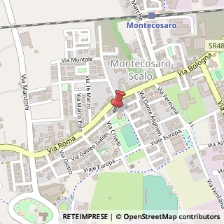 Mappa Via montessori 4, 62010 Montecosaro, Macerata (Marche)