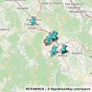 Mappa Pian dei Mori, 53018 Sovicille SI, Italia (9.50308)