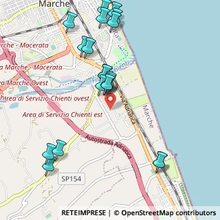 Mappa Via Mare del Nord, 63821 Porto Sant'Elpidio FM, Italia (1.172)