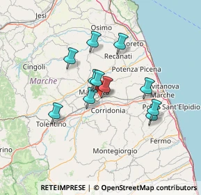 Mappa Borgo, 62100 Piediripa MC, Italia (11.20364)