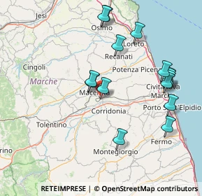 Mappa Borgo, 62100 Piediripa MC, Italia (16.788)