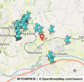 Mappa Borgo, 62100 Piediripa MC, Italia (2.173)