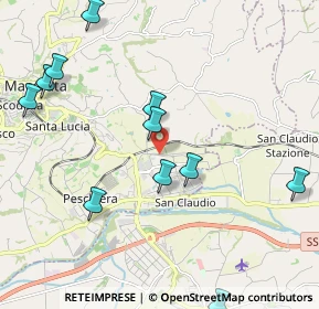 Mappa Via 8 Marzo, 62100 Macerata MC, Italia (2.66417)