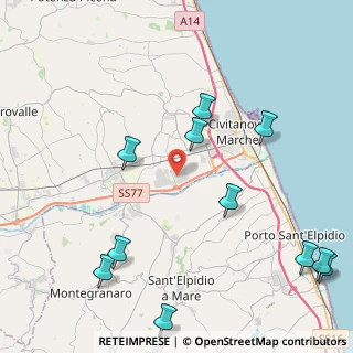 Mappa Via Piero Gobetti, 62012 Zona Industriale MC, Italia (5.57455)