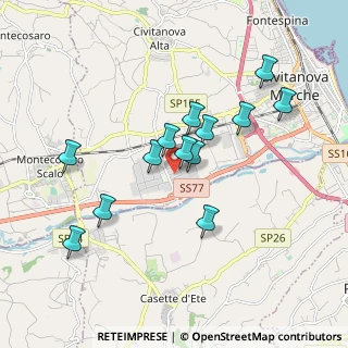 Mappa Via Piero Gobetti, 62012 Zona Industriale MC, Italia (1.70462)