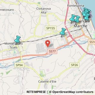 Mappa Via Piero Gobetti, 62012 Zona Industriale MC, Italia (3.77545)