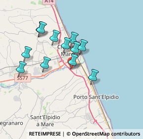 Mappa 00 Nord km 263, 63811 Sant'Elpidio a Mare FM (3.24583)