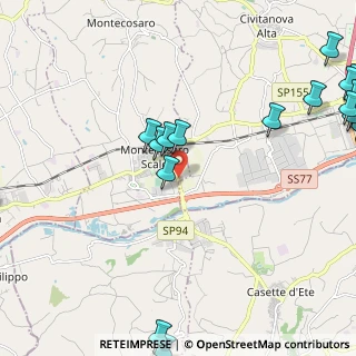 Mappa Via Piane Chienti snc, 62010 Montecosaro MC, Italia (3.459)