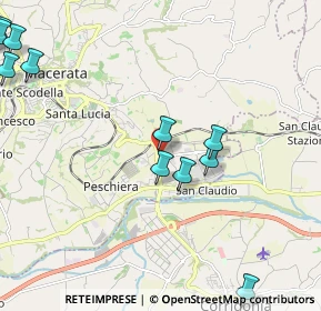 Mappa Via Primo e Giovanni Moretti, 62100 Macerata MC, Italia (3.00583)