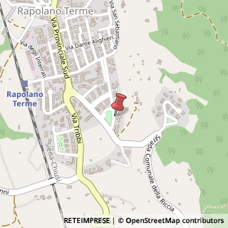 Mappa Via Palmiro Togliatti, 27, 53040 Rapolano Terme, Siena (Toscana)