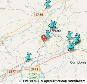 Mappa Via Salvatore Quasimodo, 62100 Macerata MC, Italia (4.57083)