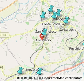 Mappa Via Salvatore Quasimodo, 62100 Macerata MC, Italia (2.92364)
