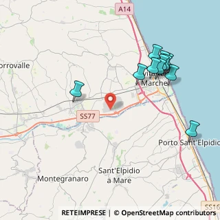 Mappa Via Giovanni Battista Pirelli, 62012 Zona Industriale MC, Italia (4.65455)