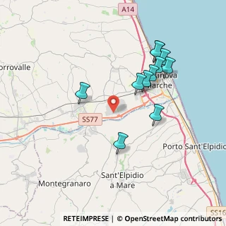Mappa Via Giovanni Battista Pirelli, 62012 Zona Industriale MC, Italia (3.80273)