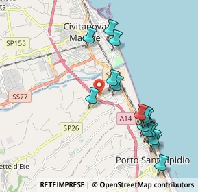 Mappa 63821 Sant'Elpidio a Mare FM, Italia (2.14438)