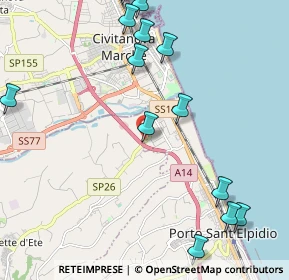 Mappa 63821 Sant'Elpidio a Mare FM, Italia (2.78857)